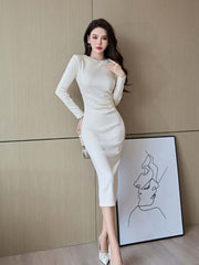 Fashion Cashmere Knitted Dress